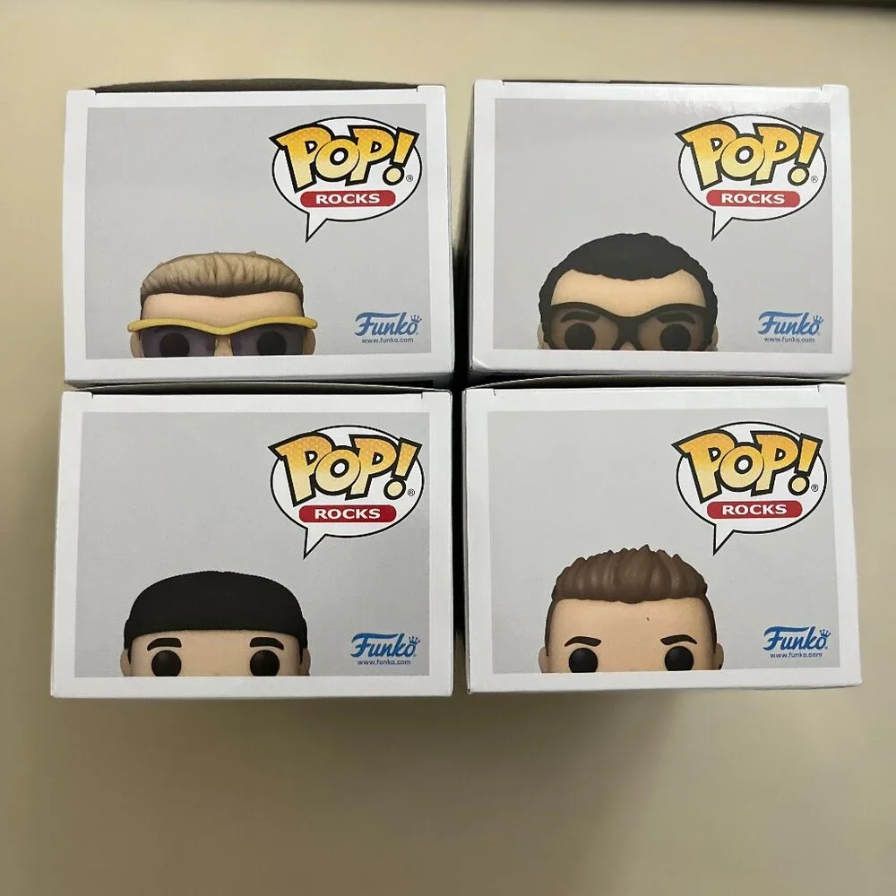 Funko Pop! Rocks U2 Full Set - Picture 2 of 14